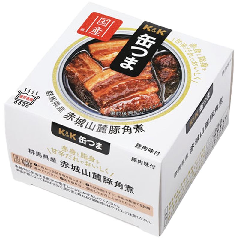 Canned Stewed Pork Belly <br/> 炖五花肉 <br/> 赤城山麓豚角煮